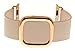 JSGJMY Smart Watch Band 38mm Leather Bracelet Replacement Strap for Smart Watch Sport & Edition (Soft Pink+Rose Gold Buckle, 38MM S)
