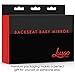 Lusso Gear Baby Backseat Mirror for Car. Largest and Most Stable Mirror with Premium Matte Finish, Crystal Clear View of Infant in Rear Facing Car Seat - Secure and Shatterproof (Gray)