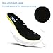 Shoe Insoles Orthotics Shoe Inserts Arch Support Shock Absorption Insoles Comfort Cushioning Gel Heel Full Length (Size:Men 8-12)