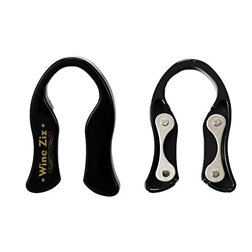 Wine Ziz Wing Corkscrew Bottle Opener with Bonus Foil Cutter | Sturdy Metal Cork Screw | Built-In Beer Cap Opener | Sleek and Stylish Accessories | Best Housewarming Kitchen Gift for Women and Men