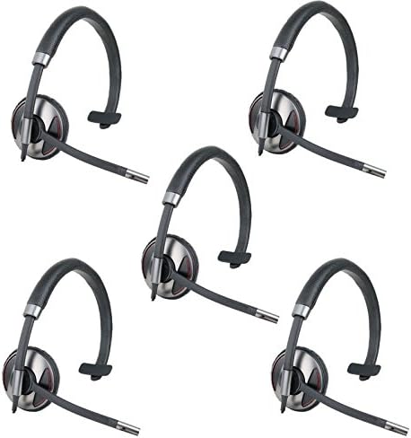 Plantronics Blackwire C710 Monaural USB Wired Headset- 5 Pack (Certified Refurbished)