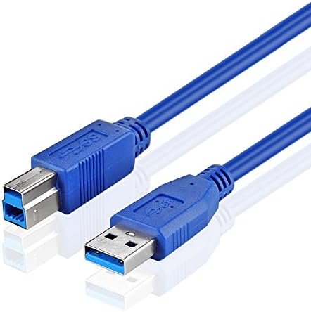 Shalleen USB 3.0 Type A to B Male M/M Printer Cable 15FT High Speed Extension Cord Wire