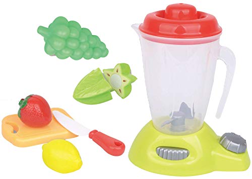 JT-Lizenzen Luna Spielküchen-Set Standmixer Smoothie Mixer mit Zubehör Kinder Küchengerät +3J