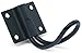 10pc Matte Black Iron Wire Hooks - Modern Wide Iron Hooks to Hang Your Favorite Bags. Equipped with 40 17mm Screws for a Strong, Sturdy Hold