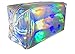 Silver Holographic Cosmetic Bag (Silver)