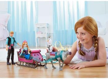 Awesome Mattel Disney™ Frozen Sleigh Bundle Set