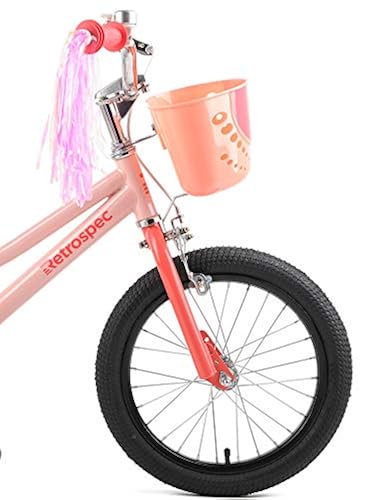 Bike Bell Pink Beep Retro Flower Power Bike Scooter Bell -PINK