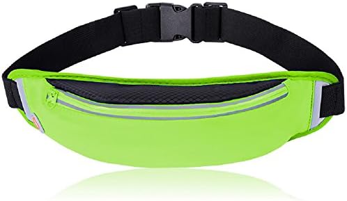 Adjustable Elastic Waist Pack/Bag/Pouch/Hip Pack/Bum Bag,Womens/Mens Running Belt Fitness Belt,Travel Hiking Workout GYM Large Funny Fanny Pack for Women/Men/Kids/iPhone X/8 Plus/8/7 Plus/7/6S/Samsung