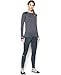 Under Armour Women's Base 2.0 Leggings, Lead/Glacier Gray, Medium