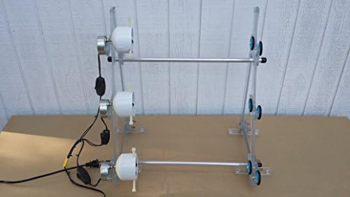 6 rpm 3 rod dryer with on/off switches rod building