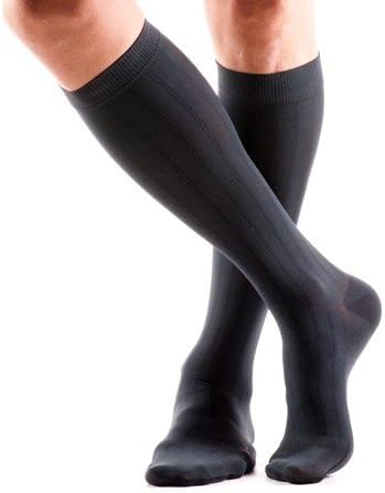 Mediven for Men 15-20mmHg Knee High Compression Socks : Brown Size VI