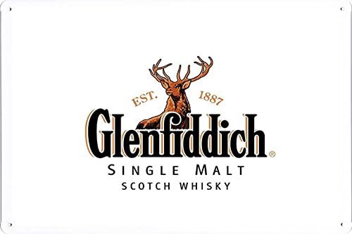 Amazon Com Tin Sign Metal Poster Plate 8 X12 Of Glenfiddich