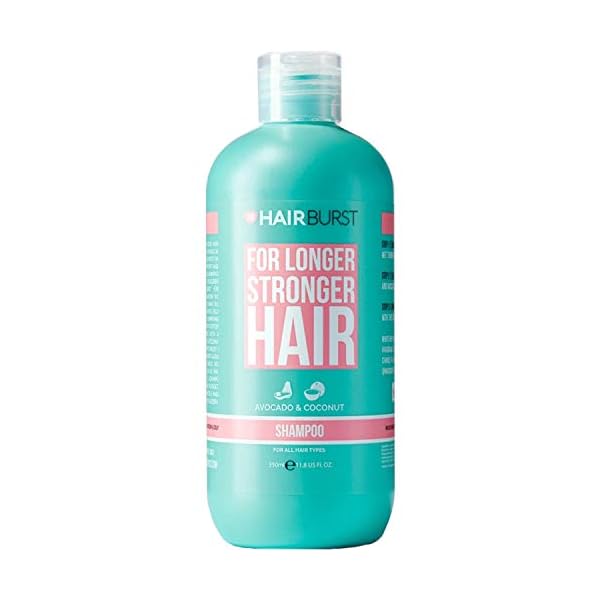 Hairburst-Hair-Growth-Shampoo-For-Woman-Reduces-Hair-Loss-Strengthens-Existing-Hair-Growth-Contains-No-SLS-and-Parabens-Coconut-and-Avocado-Aroma-New-Bigger-Bottles-350ml Hairburst Hair Growth Shampoo For Woman - Reduces Hair Loss - Strengthens Existing Hair Growth - Contains No SLS and…