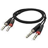SKP Pro Audio IPPS-6.3 Audio Cable Connector 2 x