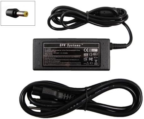 GPK Systems® 40W Ac Adapter for Acer Aspire One D250-1197 D250-1325 D250-1806 D250-1326 D250-1371 D250-1706 D250-1383D250-1389 D250-1695 D250-1410 D250-1413 D250-1689 D250-1417 D250-1538 D250-1622 D250-1580 D250-1610 D250-1613 D255-1134 D255-1203 D255-2509 D255-1268 D255-1345 D255-2520 D255-1549 D255-1625 D255-2532 D255-2107 D255-2136 D255-2670 D255-2210 D255-2256 D255-2691 D255-2301 D255-2331 D255-2795 D257-1486 D257-1497 D257-1671 D257-1682 D257-1802 D257-1806 D260-1270 D260-2380 D260-2440 D270-1044 D270-1375 D270-1401 D270-1182 D270-1395 D270-1460 D270-1410 D270-1466 D270-1606 D270-1461 D270-1492 D270-1824 Laptop Power Supply AC Adapter Charger