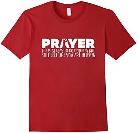 Mens Funny Atheist Shirt | Atheist Gifts | Gifts For Atheists Large Cranberry