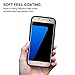 TOTU Impact Resist Rugged Slim Dual Layer Protective Case for Samsung Galaxy S7 - Black