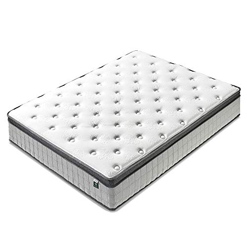 ZINUS 13 Inch Comfort Support Cooling Gel Hybrid Mattress, Tight Top