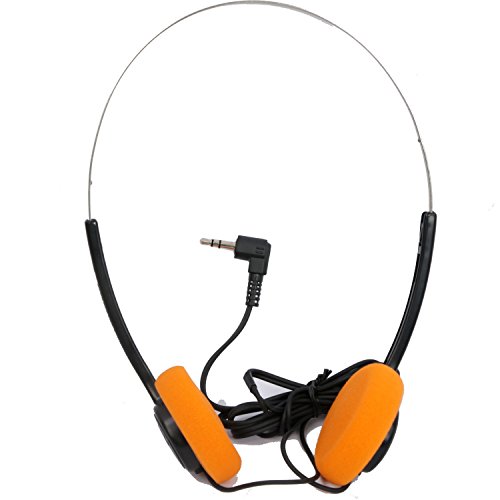 Invent Star Lord Style Walkman HiFi Stereo Earphone Headset Orange ear