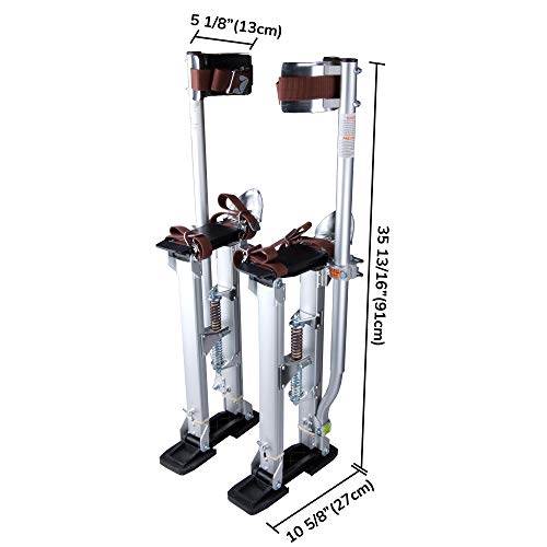Drywall Stilts 24"40" Adjustable Aluminum Tool Stilt with Knee