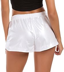 Women's Metallic Shorts Sparkly Hot Outfit Shiny