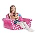 Marshmallow Furniture, Children's Upholstered 2 in 1 Flip Open Sofa, Disney Minnie’s Bow-tique, by Spin Master