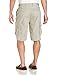 Nautica Men's Mini Ripstop Twill Cargo Short, Stone, 38W