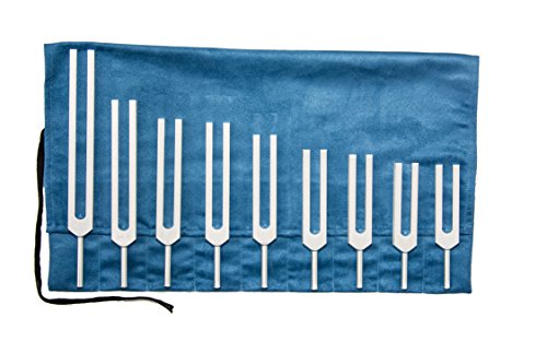 Solfeggio Tuning Forks-9 Forks with Bag by Omnivos