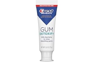 Crest Pro-Health Gum Detoxify Deep Clean Toothpaste 2.6 oz - Anticavity, Antibacterial Flouride Toothpaste, Clinically Proven, Gum and Enamel Protection, Plaque Control