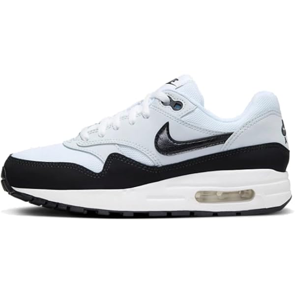 Amazon.com | NIKE Air Max 1 Big Kids' Shoes (DZ3307-106,White