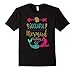 Birthday Girl Shirt Glitter Mermaid Daughter Girls Student