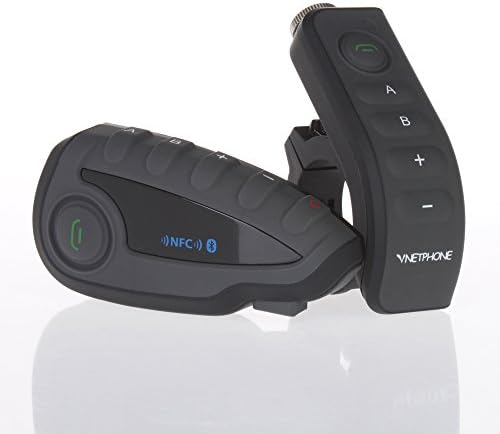 V8 Bluetooth Interphone Motorbike Motorcycle Helmet Intercom Headset Five Riders Up to 1200m Bluetooth Distance Auto-receiving Mobile Phone Calls, Waterproof ,MP3 player GPS - Hands Free &amp; FM radio