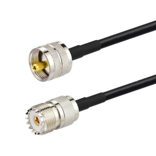 Marine AIS VHF Radio Antenna RG58 Cable UHF PL-259 Male to SO-239 Female Cable 10ft USA Shipping