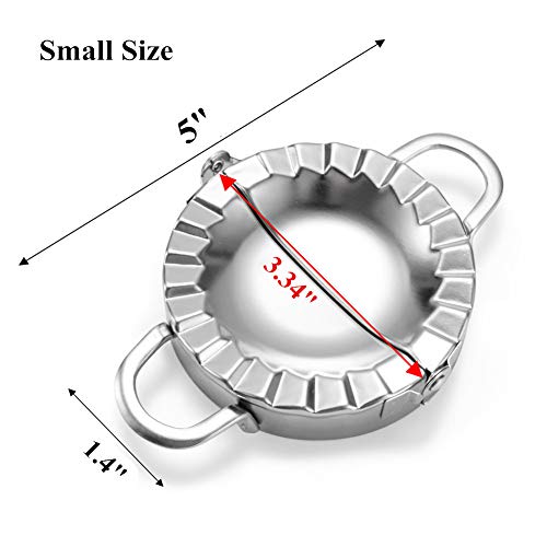 image for Cacovedo Dumpling Maker - Pie Ravioli Dumpling Wrappers Mold, Stainles