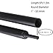 Purple-fox 3:1 Heat Shrink Tubing Adhesive-Lined Heat Shrinkable Tube Waterproof Insulation Sealing DIY (Dia 1/2” (12.7mm)) (Dia 1” (25.4mm))