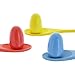 Wooden Egg and Spoon Race Game with 6 Spoons & Eggs, Indoor or Outdoor Balance Game for Adults and Kids by Hey! Play!