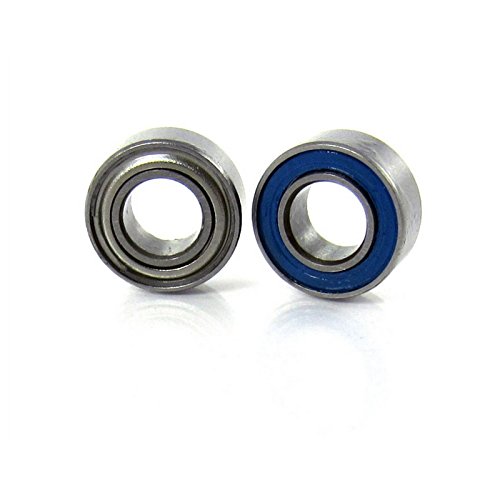 4x8x3mm Precision Ball Bearings ABEC 5 Hybrid Seals (2)