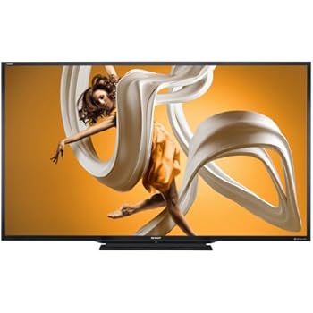 Sharp LC-90LE657U 90-Inch Aquos HD 1080p 120Hz 3D Smart LED TV (2014 Model)