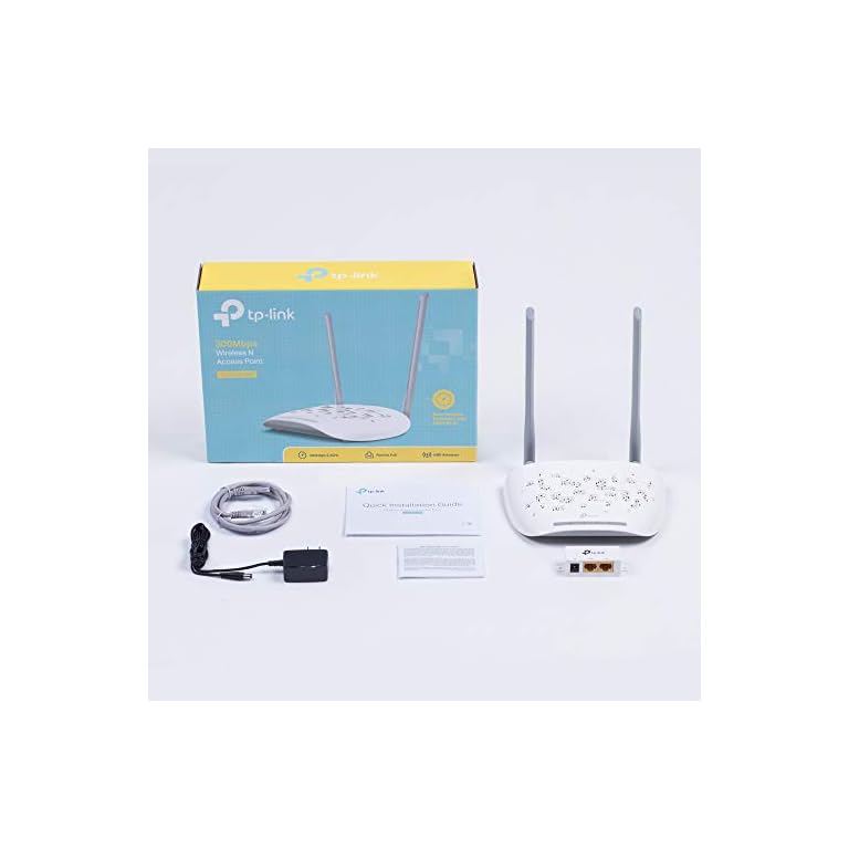 TPLink Wireless N300 2T2R Access Point, 2.4Ghz 300Mbps, 802.11b/g/n