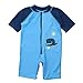 i play. by green sprouts baby girls Sunsuiti Play? ???????????????? ???sunsuitsonnenschutzanzug infant and toddler swimwear sunsuits, Blue, 6 Months US