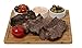 Bamboo Cheese Board And meat Serving Platter - With 3 Removable Ceramic Bowls Server Set. For Salads And Appetizers. Perfect Gift Idea Life Time Warranty, By House Ur Home