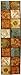 Mohawk Contemporary Runner Area Rug 2'x8' Multi Color Artifact Panel Collection