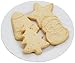 Walker's Shortbread Assorted Festive Shaped Cookies, All-Butter Shortbread Cookies, 6.2 Oz (Pack of 4)