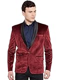 Wintage Men's Premium Velvet Notch Lapel Tuxedo Coat Blazer Jacket
