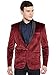 Wintage Men's Premium Velvet Notch Lapel Tuxedo Coat Blazer Jacket