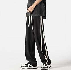 ZAFUL Men's Parachute Sweatpants Y2k Baggy Track