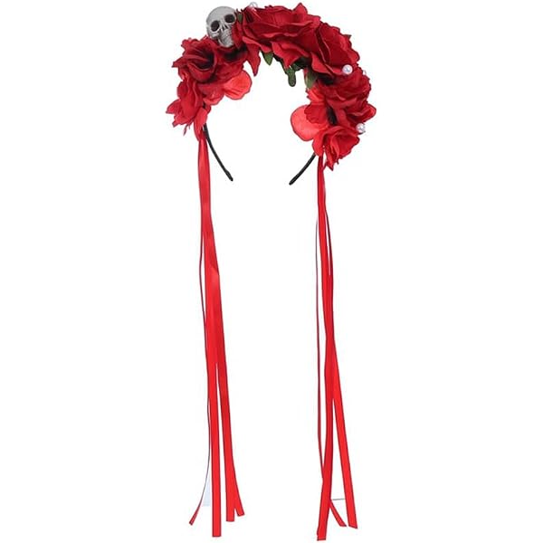 Holibanna Halloween Rose Veil Headband for Women Decor Veil  display picture 3