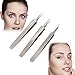 Facial Blemish Blackhead Tweezer,eTTgear Blackhead Remover Tools Natural Acne Treatment Extractor Acne Free Removal(Oblique Mouth)