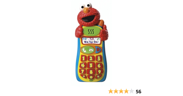 elmo cell phone toy