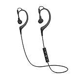 Fritesla F8 Bluetooth Headphones Wireless Headset Earbuds for running with workout waterproof- Black